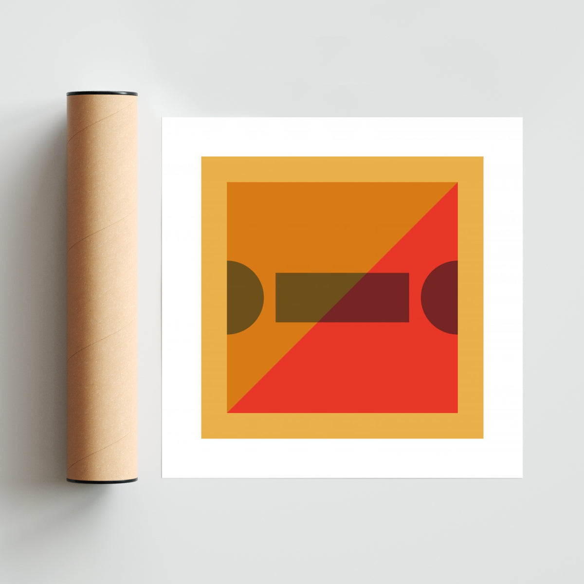 Cassette mouth - Cuadrado solo print