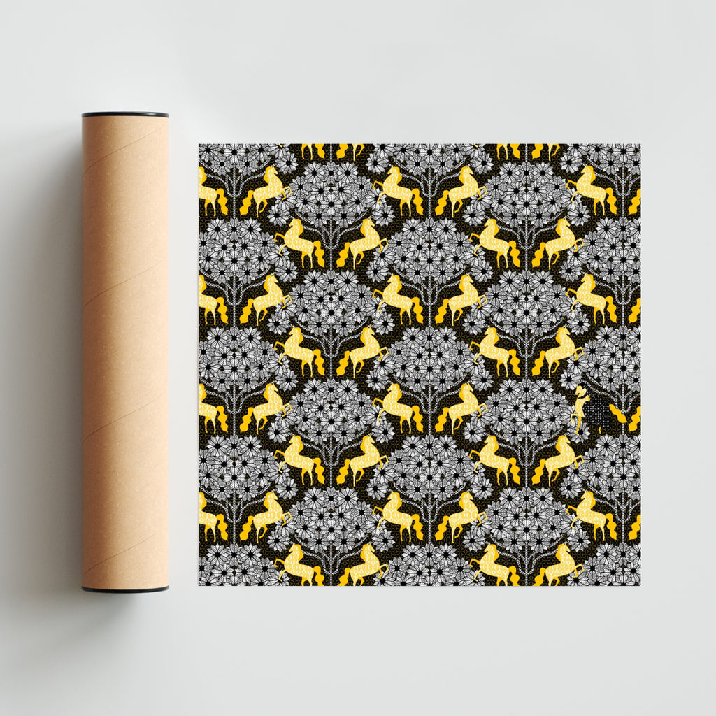 Papel pintado II - Cuadrado solo print