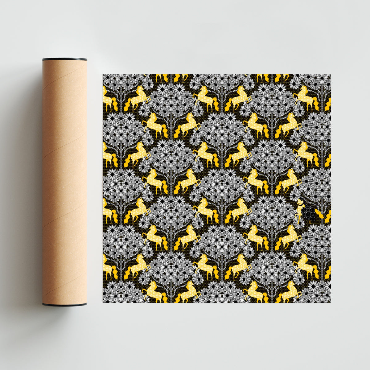 Papel pintado II - Cuadrado solo print