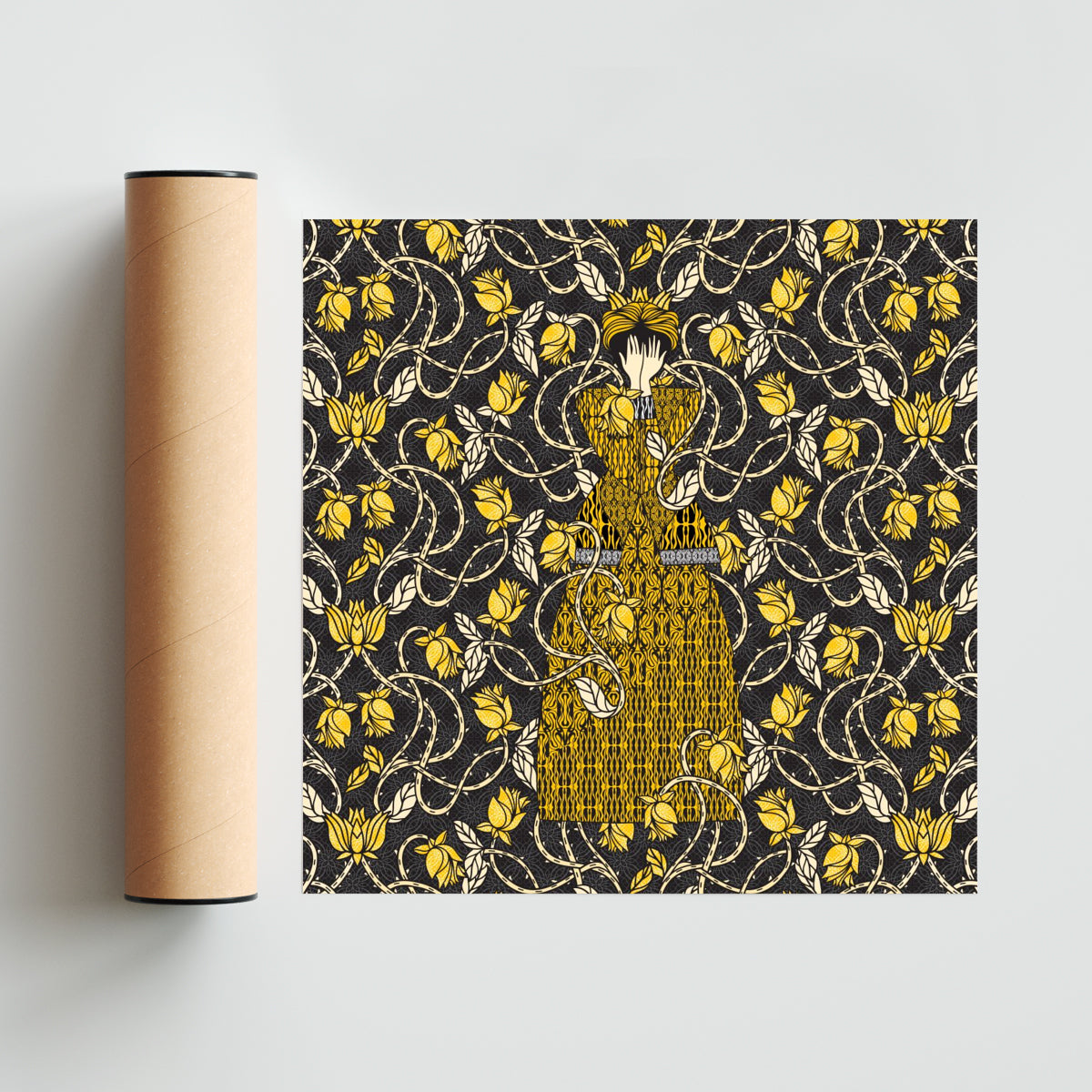 Papel pintado I - Cuadrado solo print