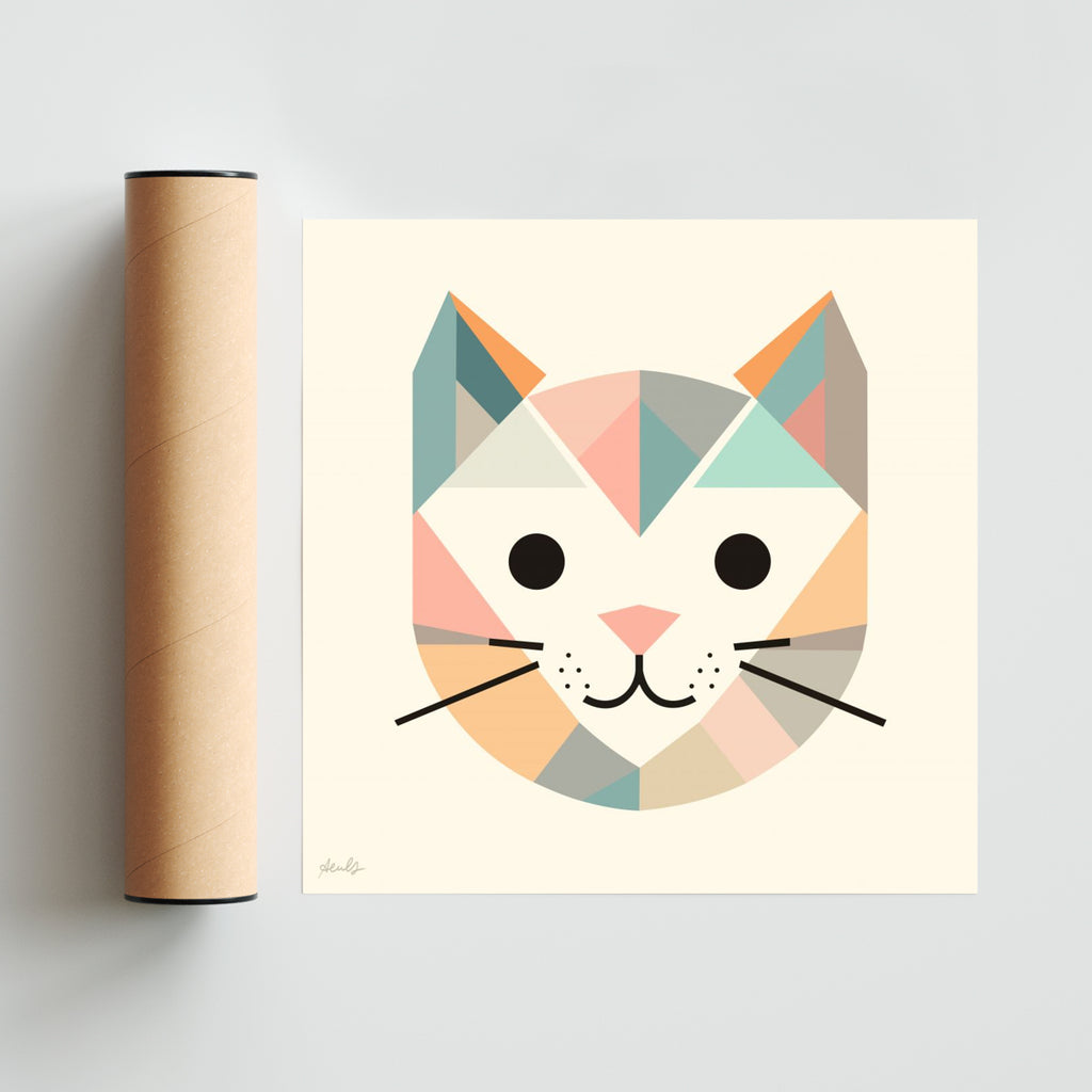 Tato el gato - Cuadrado solo print