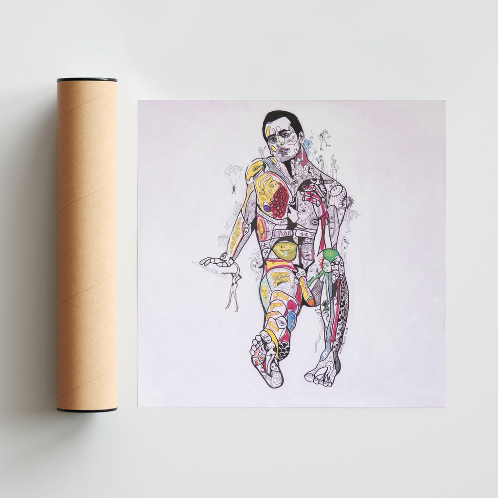 Sam - Cuadrado solo print