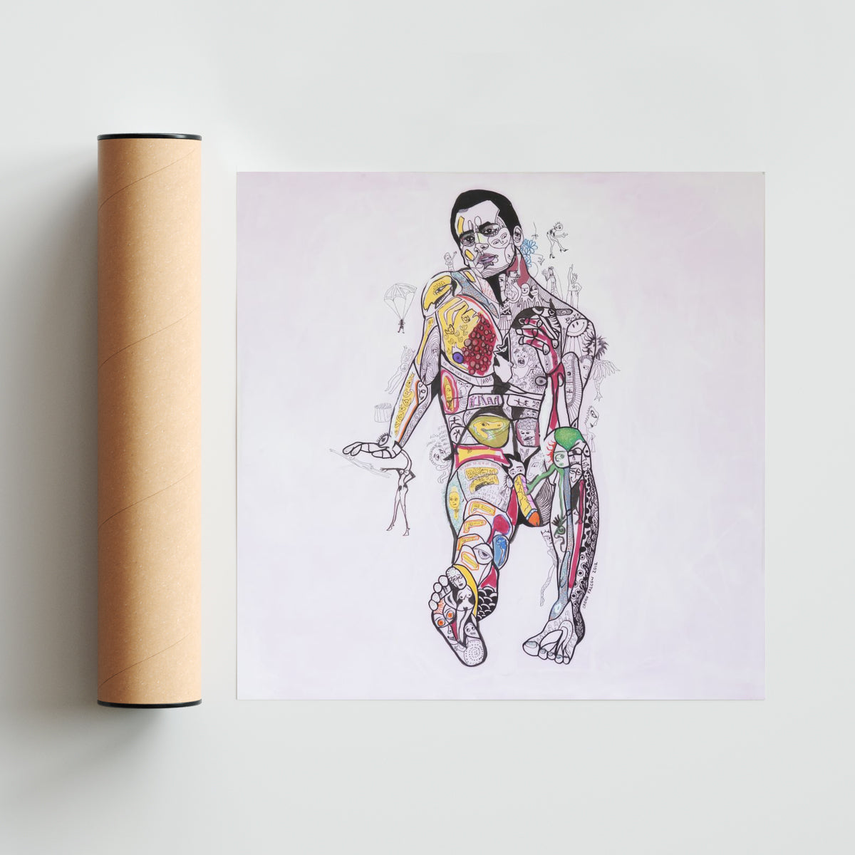 Sam - Cuadrado solo print