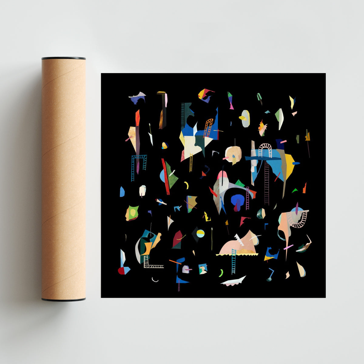 MUNDO - Cuadrado solo print