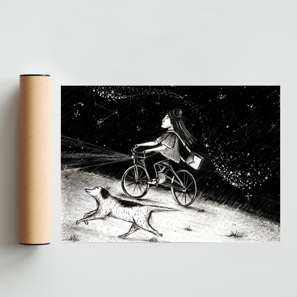 Tiempo - Paisaje Solo print