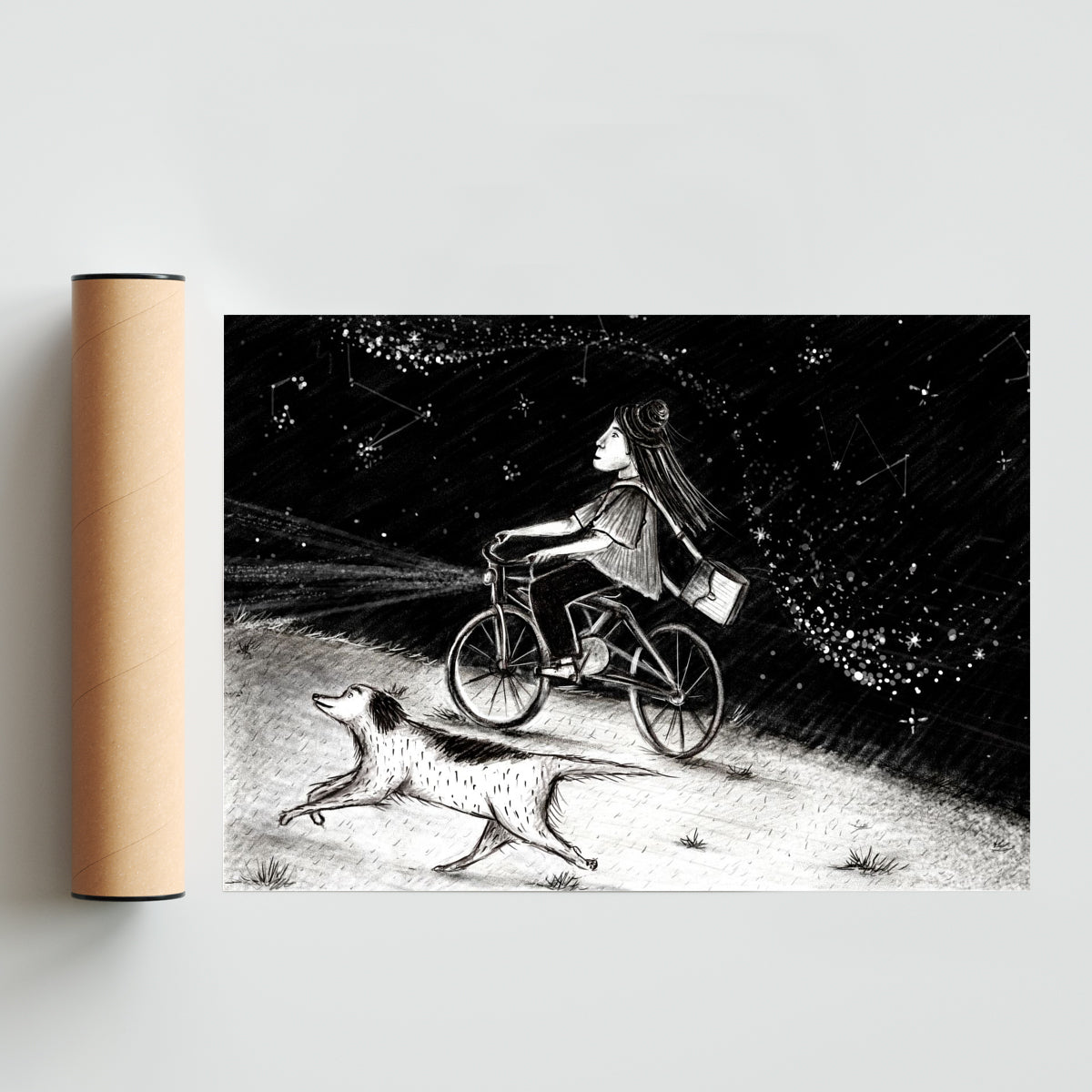 Tiempo - Paisaje Solo print