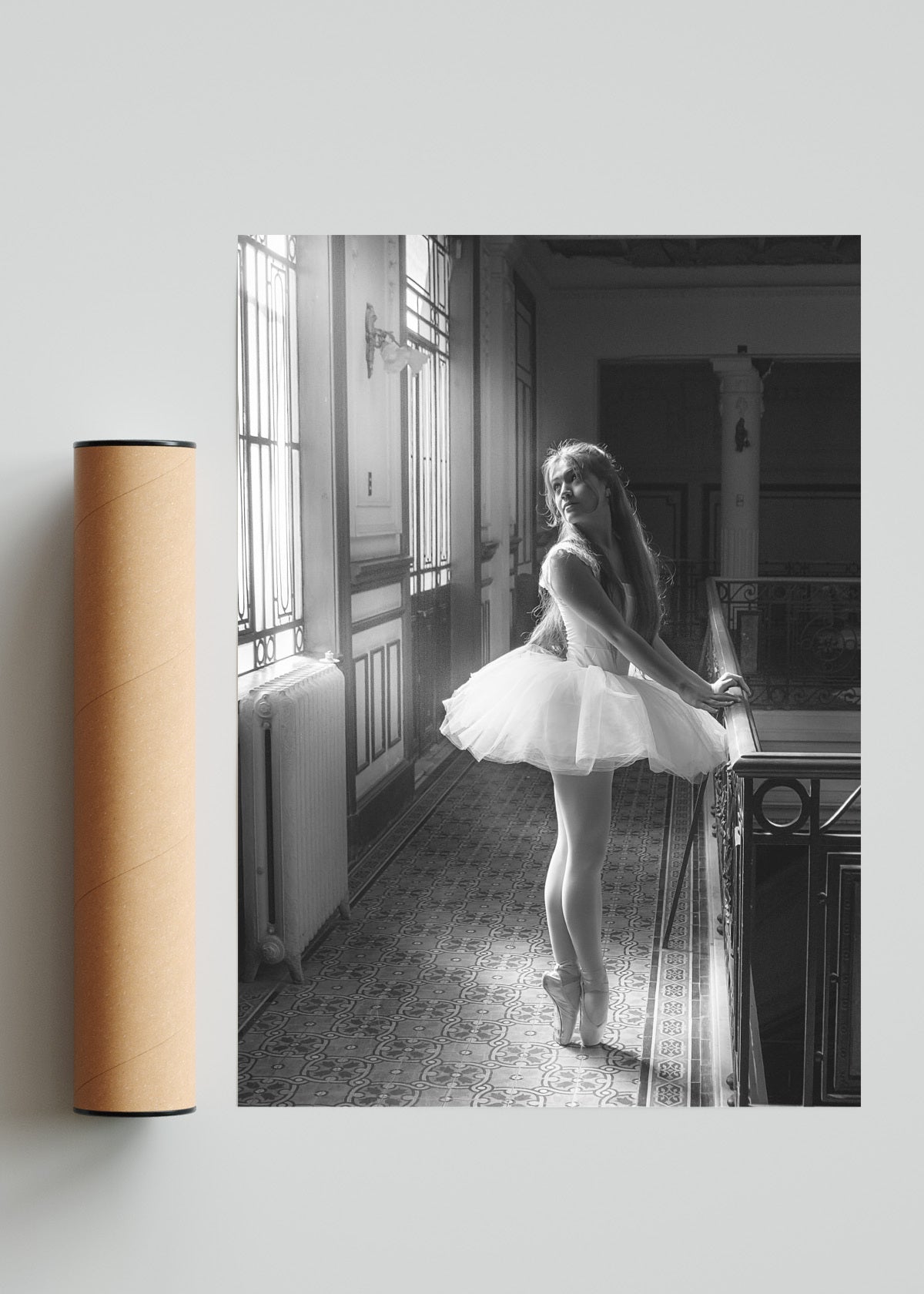 Luz suave - Retrato solo print