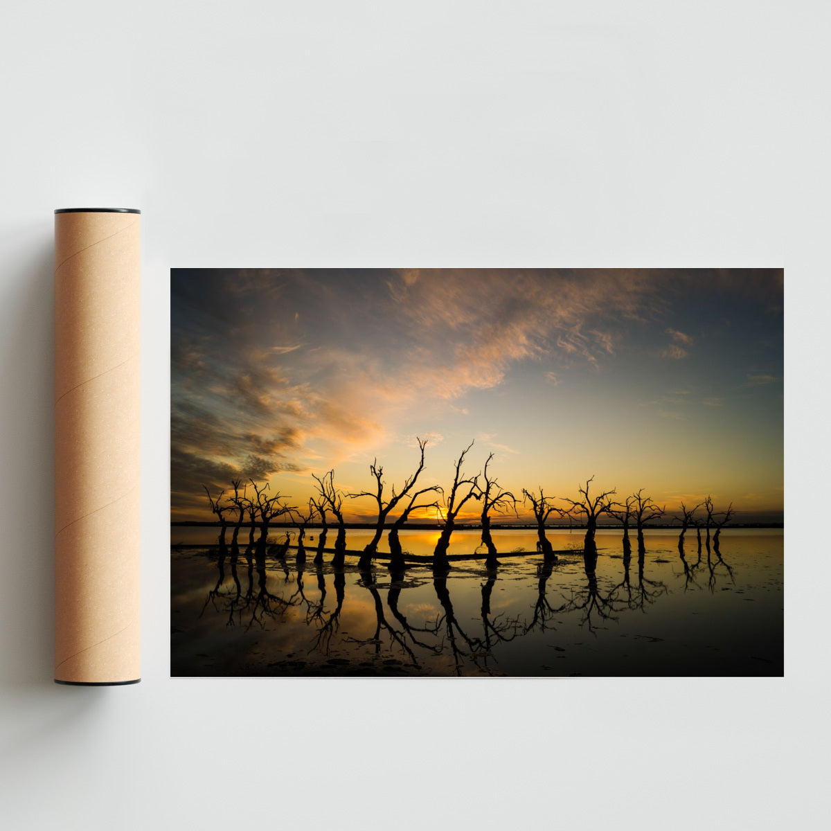 Triste atardecer - FotoH solo print