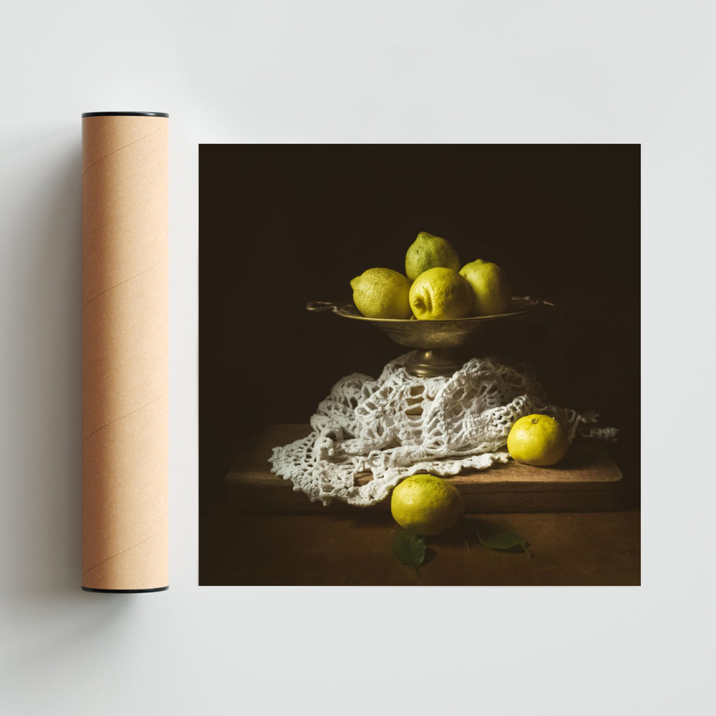 Limones - Cuadrado solo print