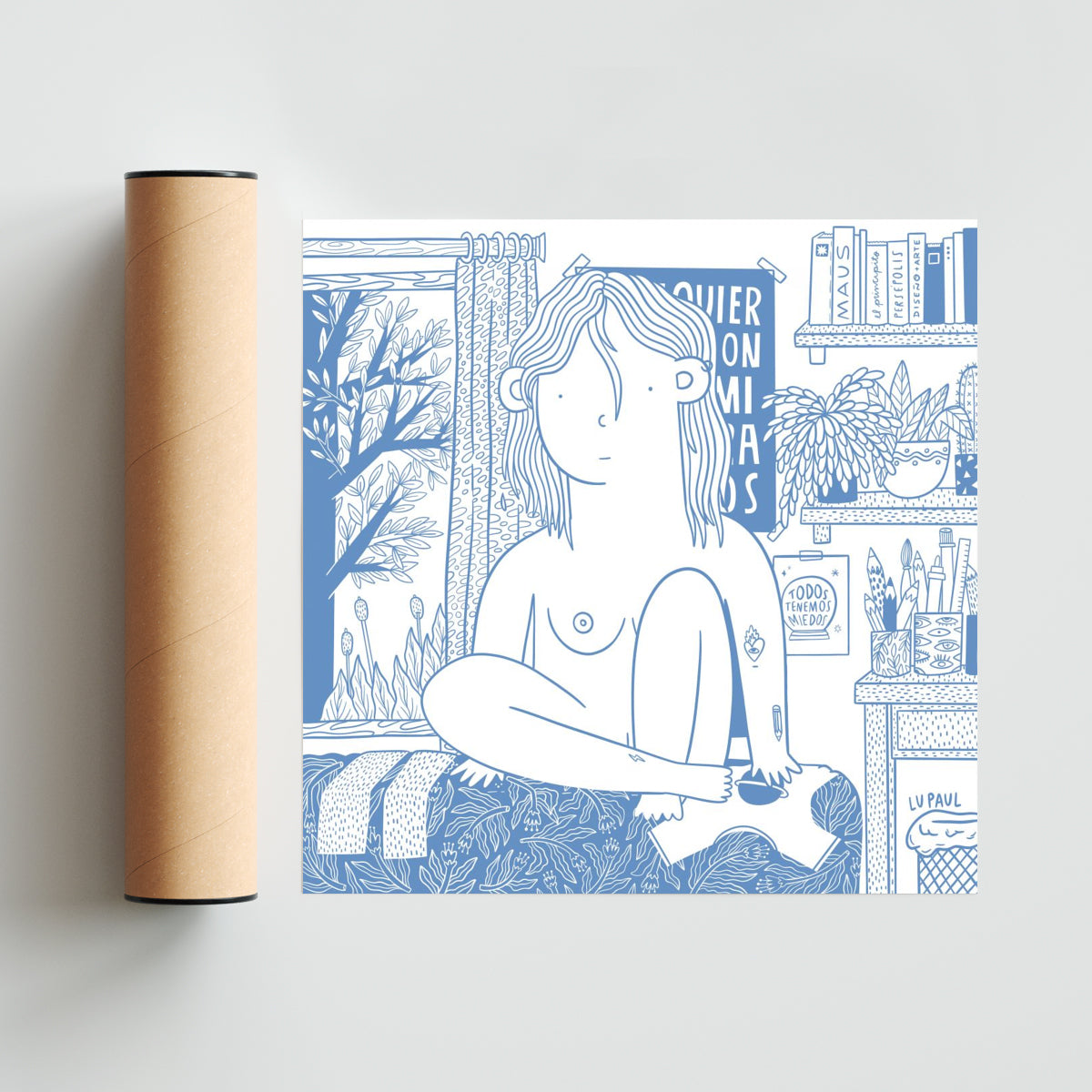 Despertar - Cuadrado solo print