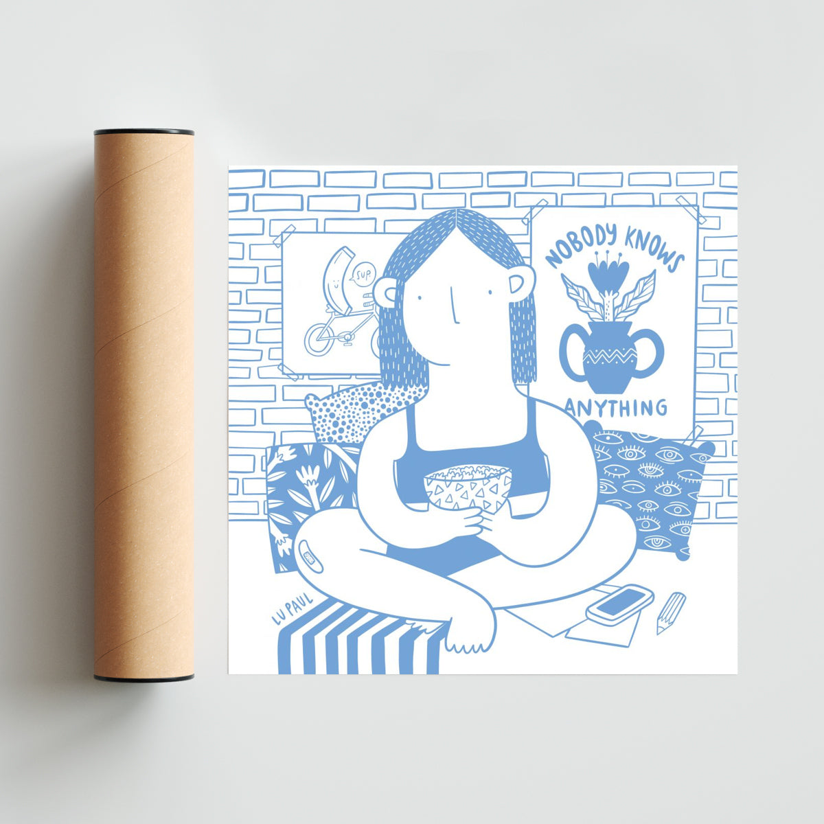 Netflix - Cuadrado solo print
