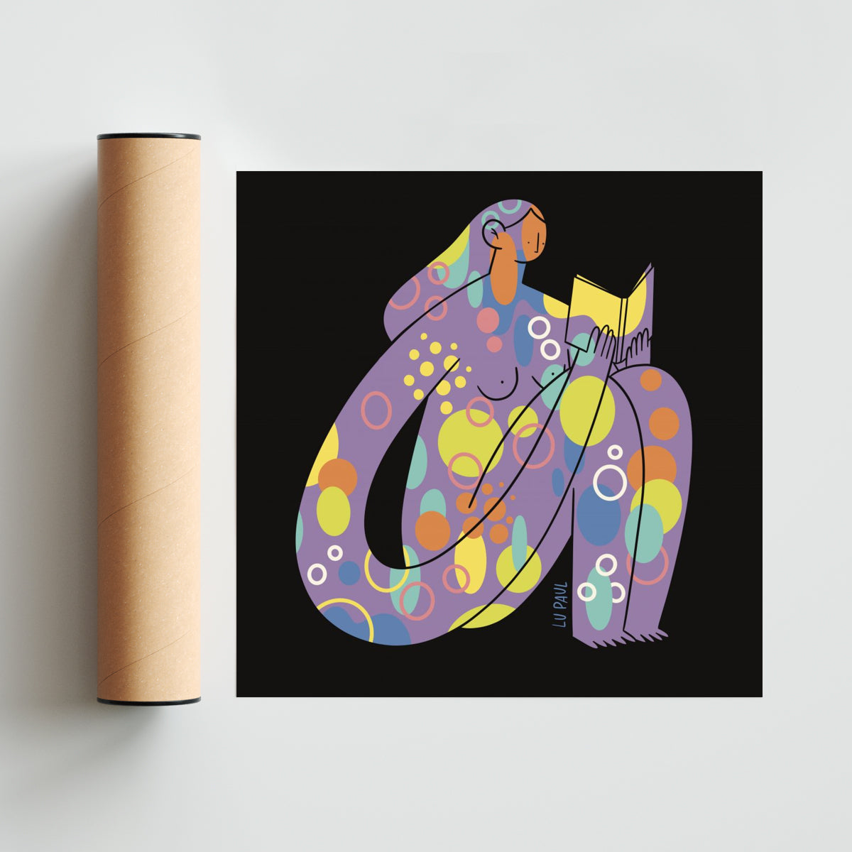 Leer - Cuadrado solo print