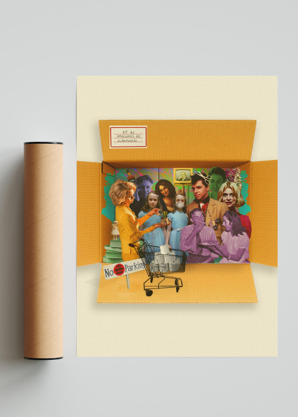 Los estados del aislamiento - Retrato solo print