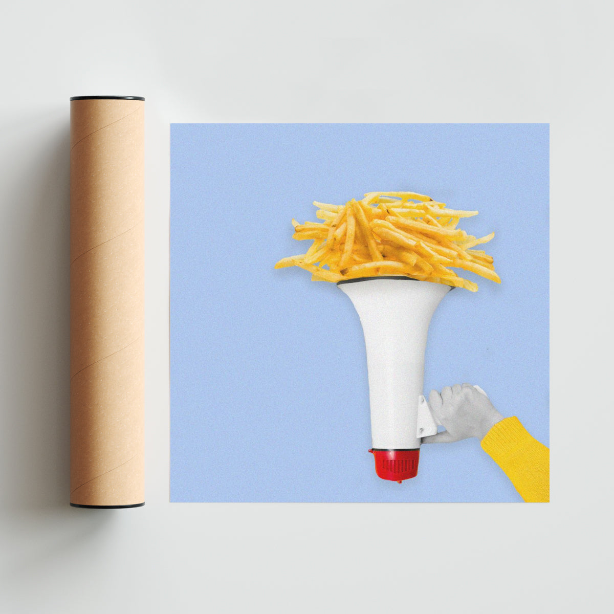 POP FRIES - Cuadrado solo print