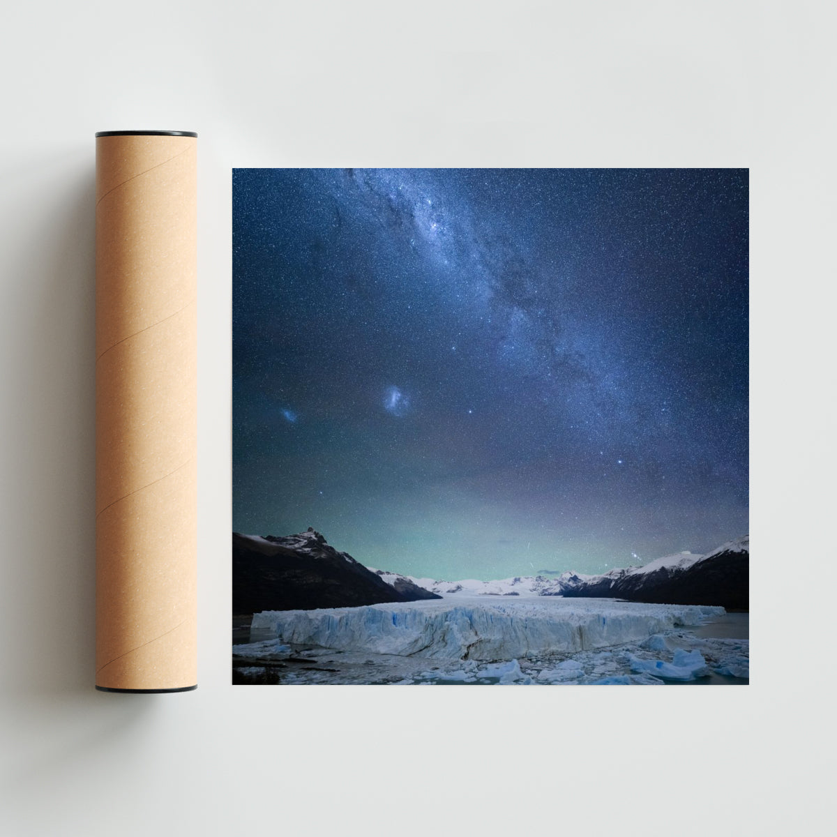A la luz de las estrellas - Cuadrado solo print