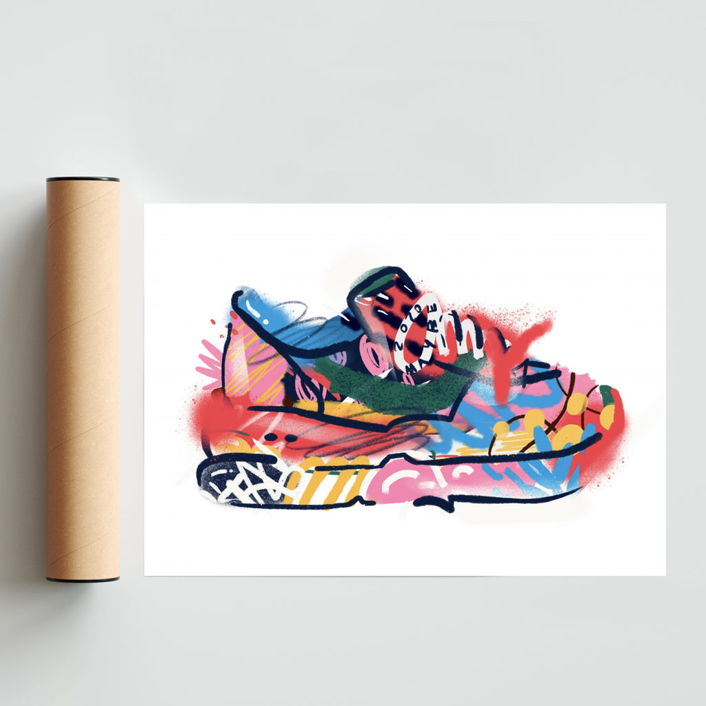KICK - Paisaje Solo print
