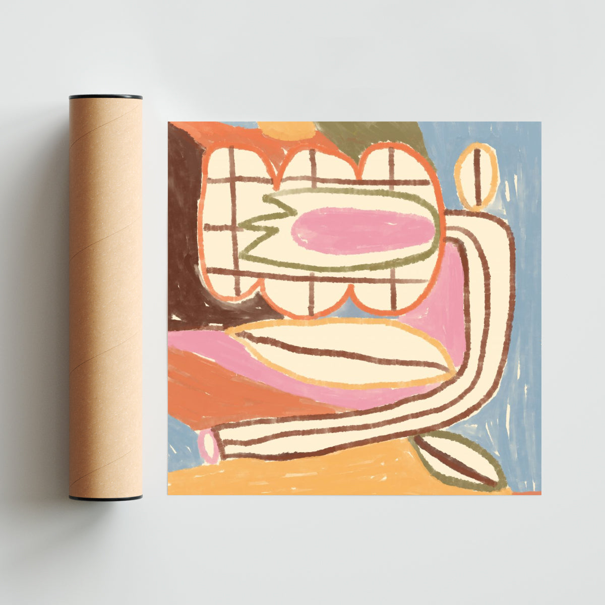FLORAE 2 - Cuadrado solo print