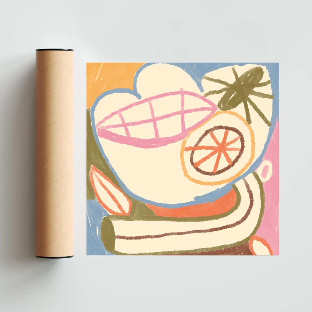 FLORAE 3 - Cuadrado solo print