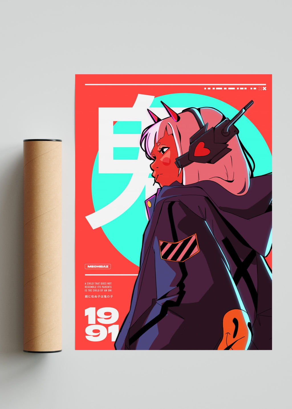 Oni - Retrato solo print