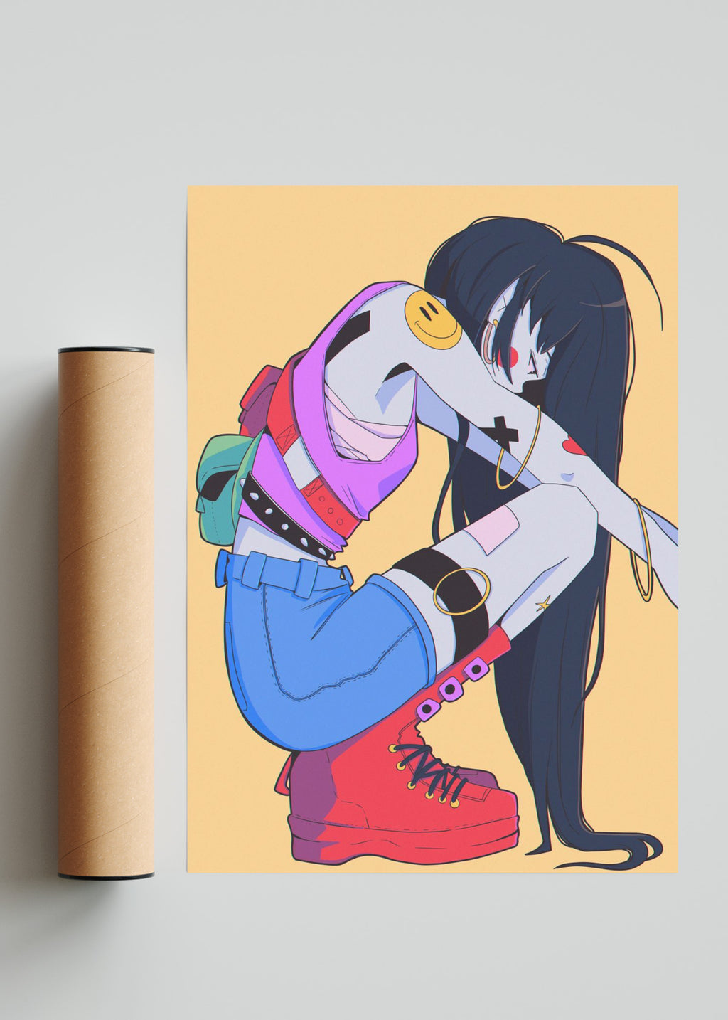 Marcie - Retrato solo print