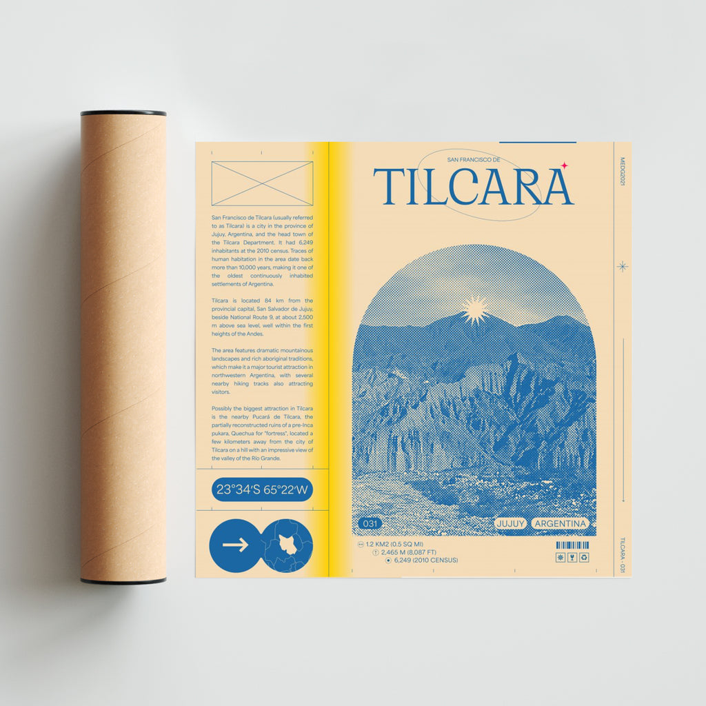 Tilcara - Cuadrado solo print