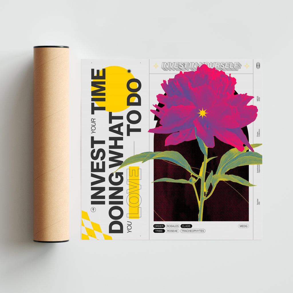 Invest - Cuadrado solo print