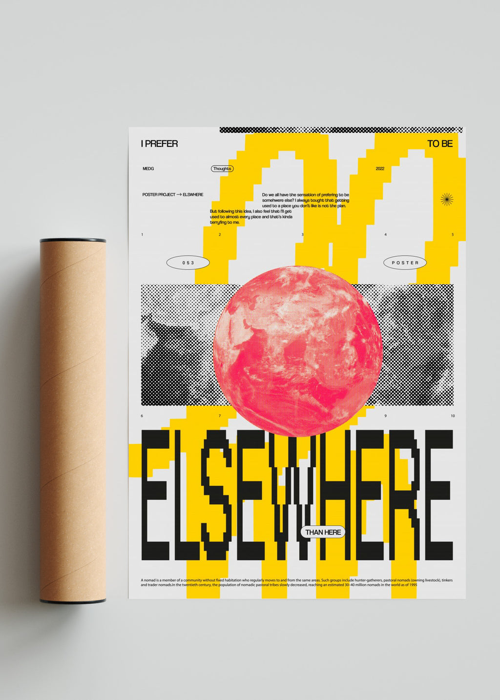 Elsewhere - Retrato solo print