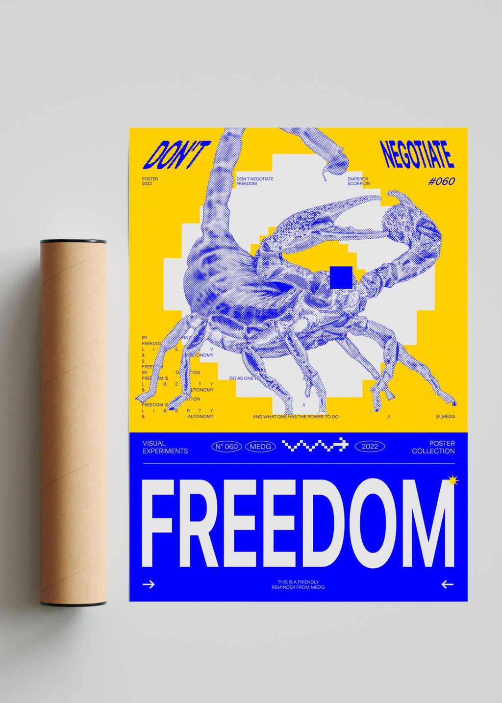 Freedom - Retrato solo print