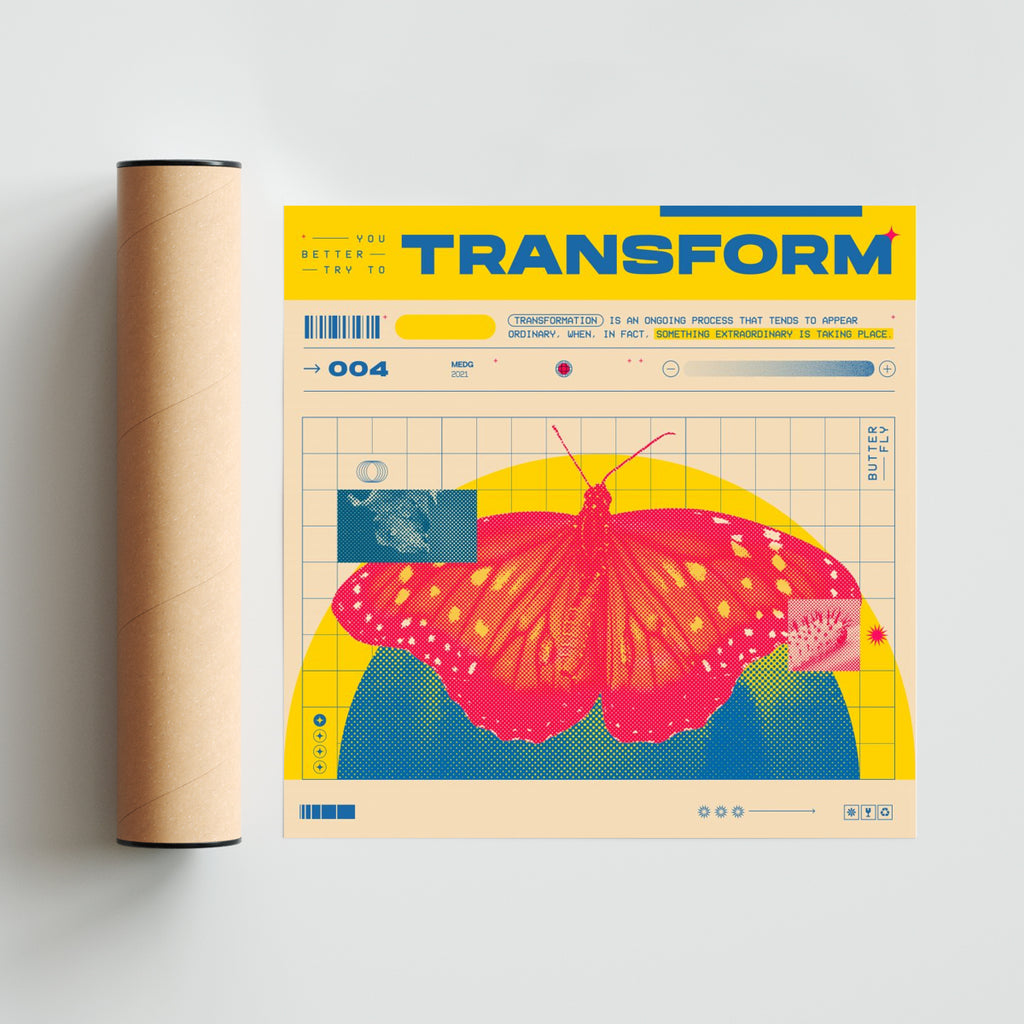 Transform - Cuadrado solo print