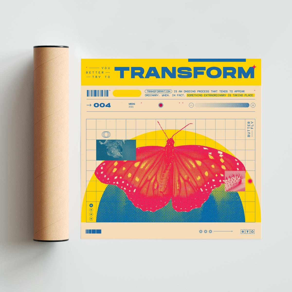 Transform - Cuadrado solo print