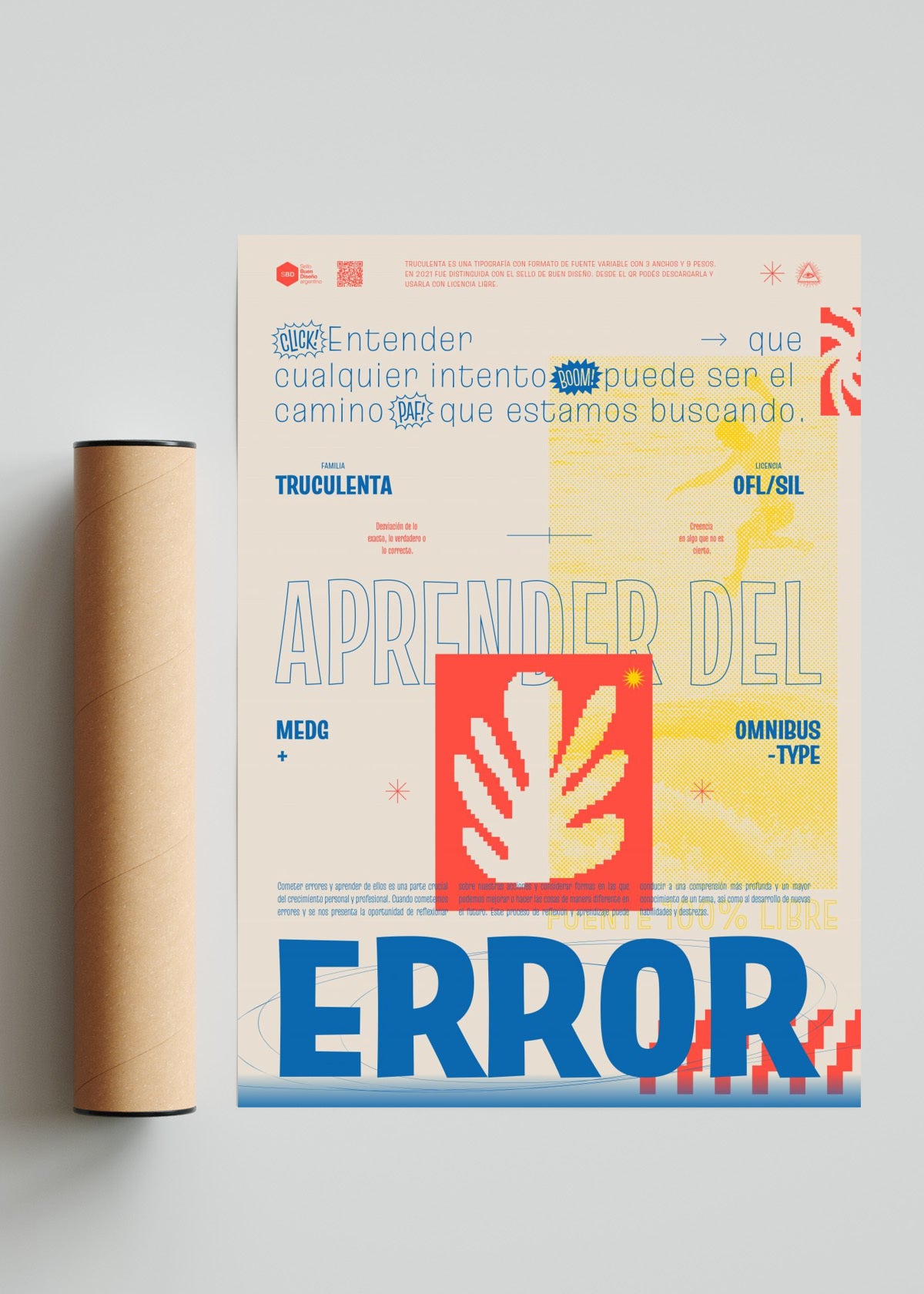 Aprender Del Error - Retrato solo print