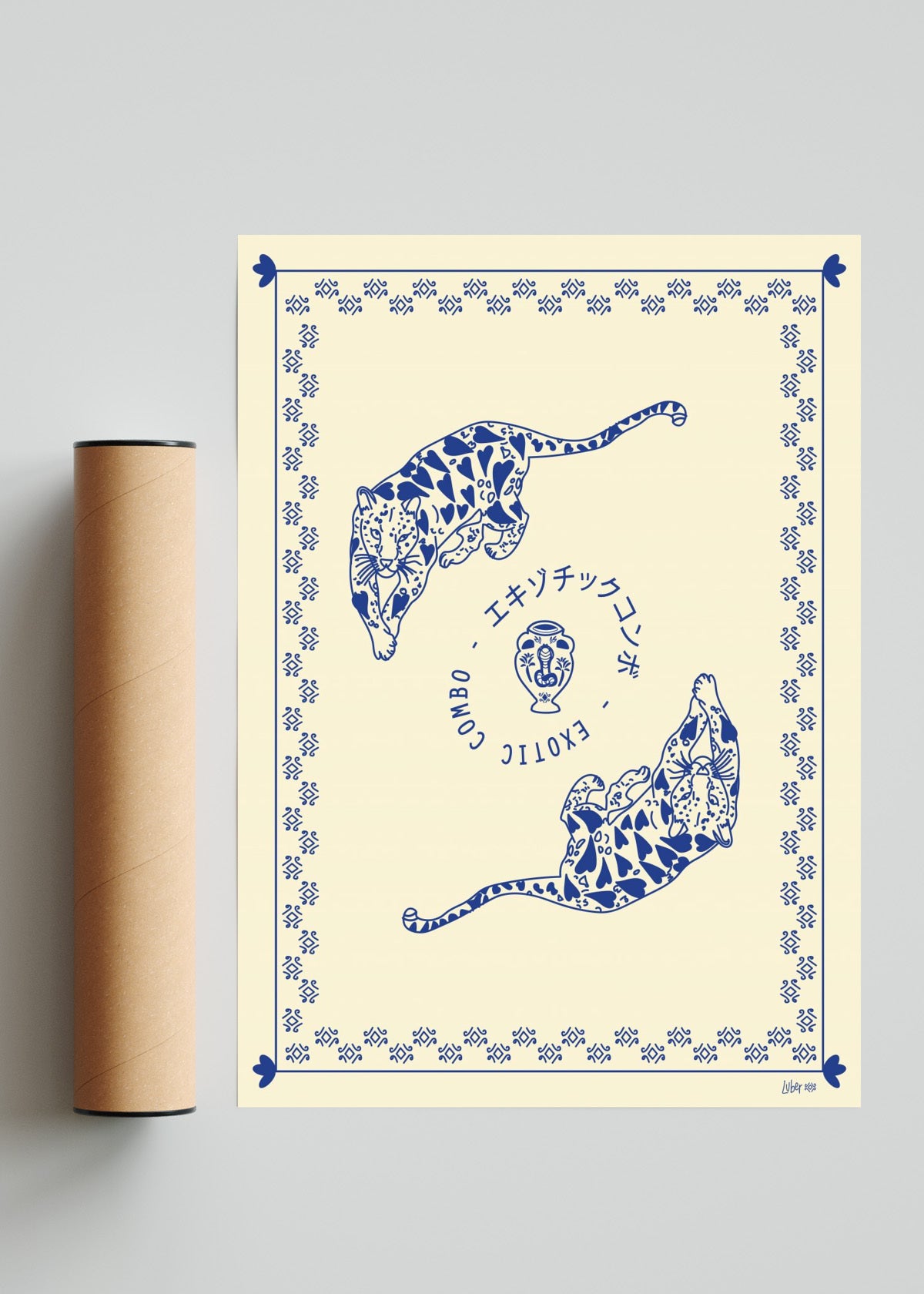 Exotic B. Combo - Retrato solo print