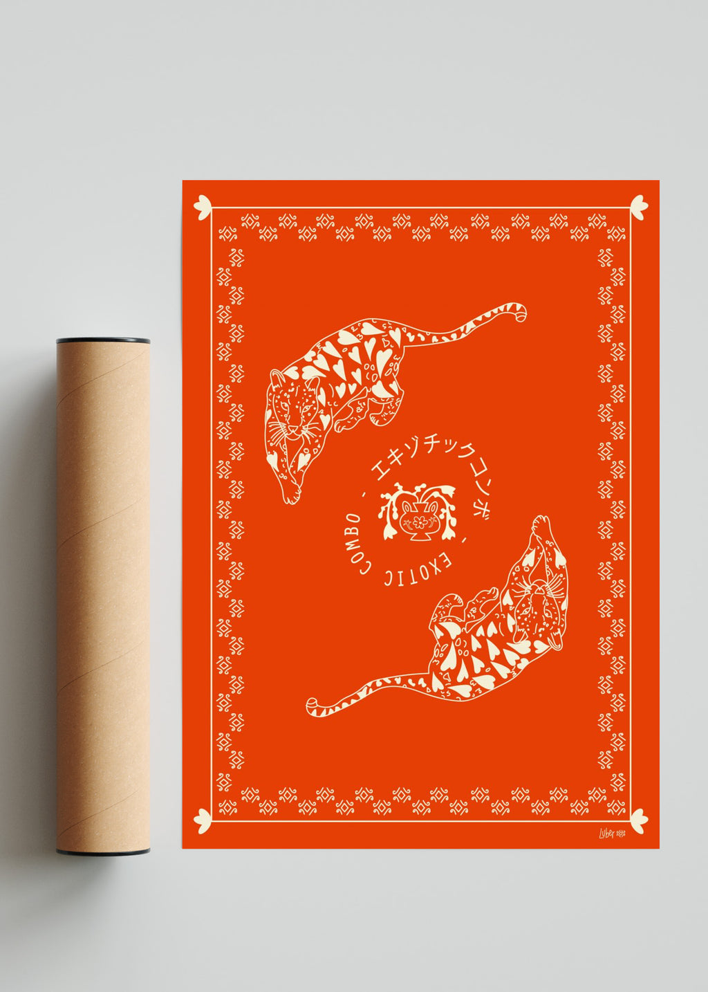 Exotic O. Combo - Retrato solo print