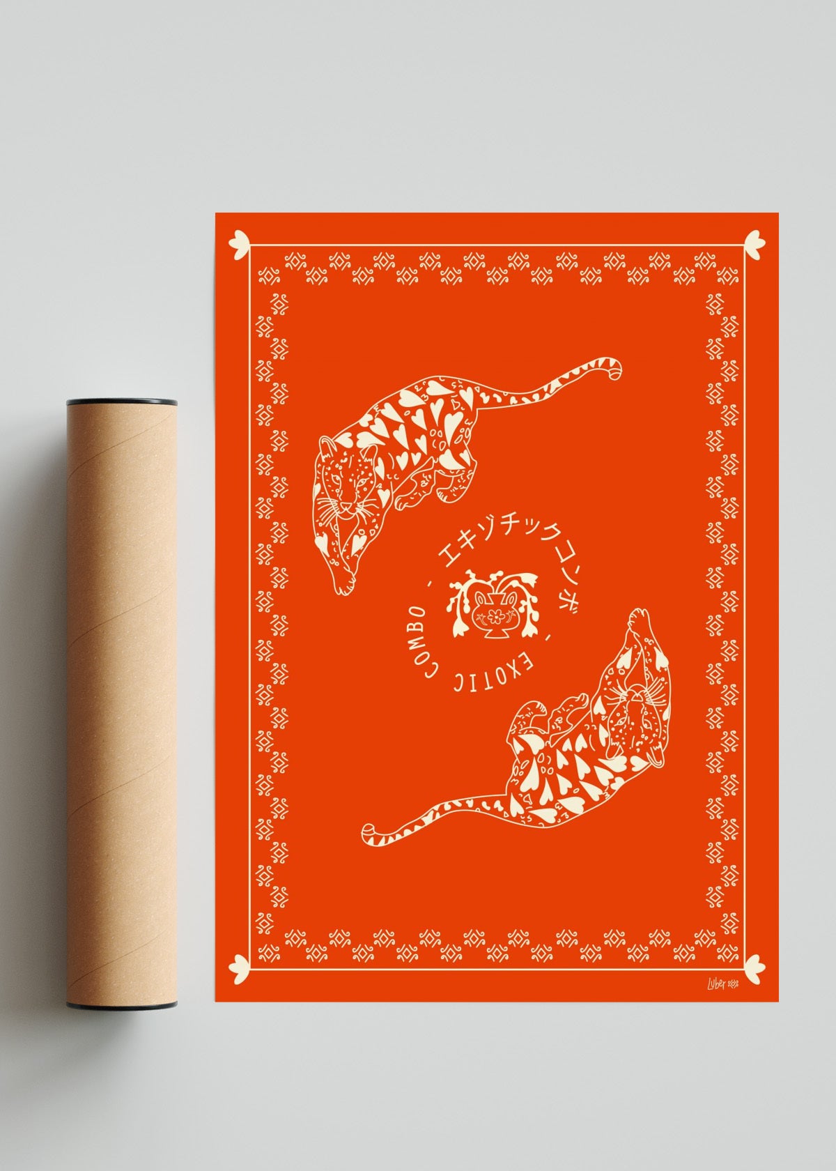 Exotic O. Combo - Retrato solo print
