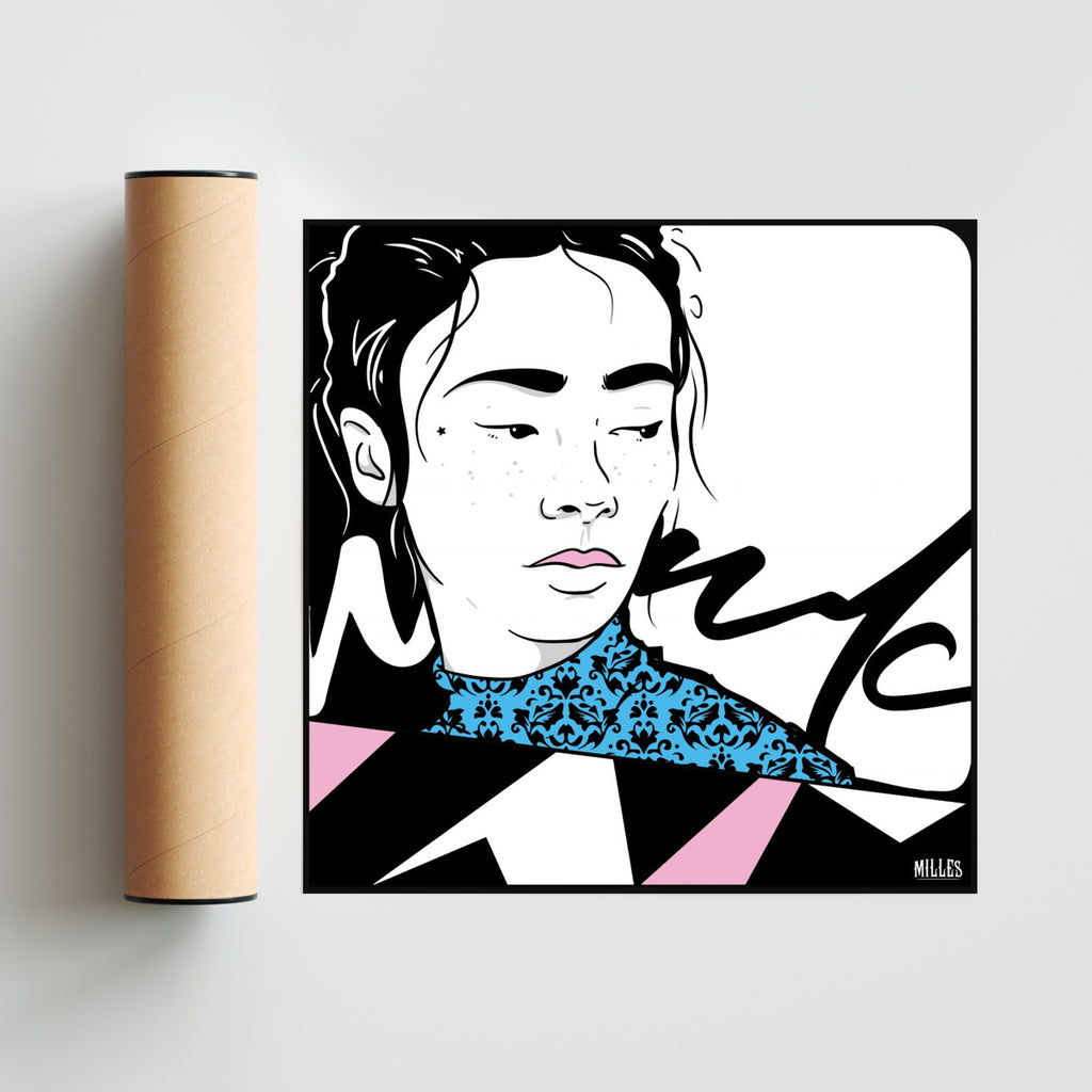 Mirada - Cuadrado solo print