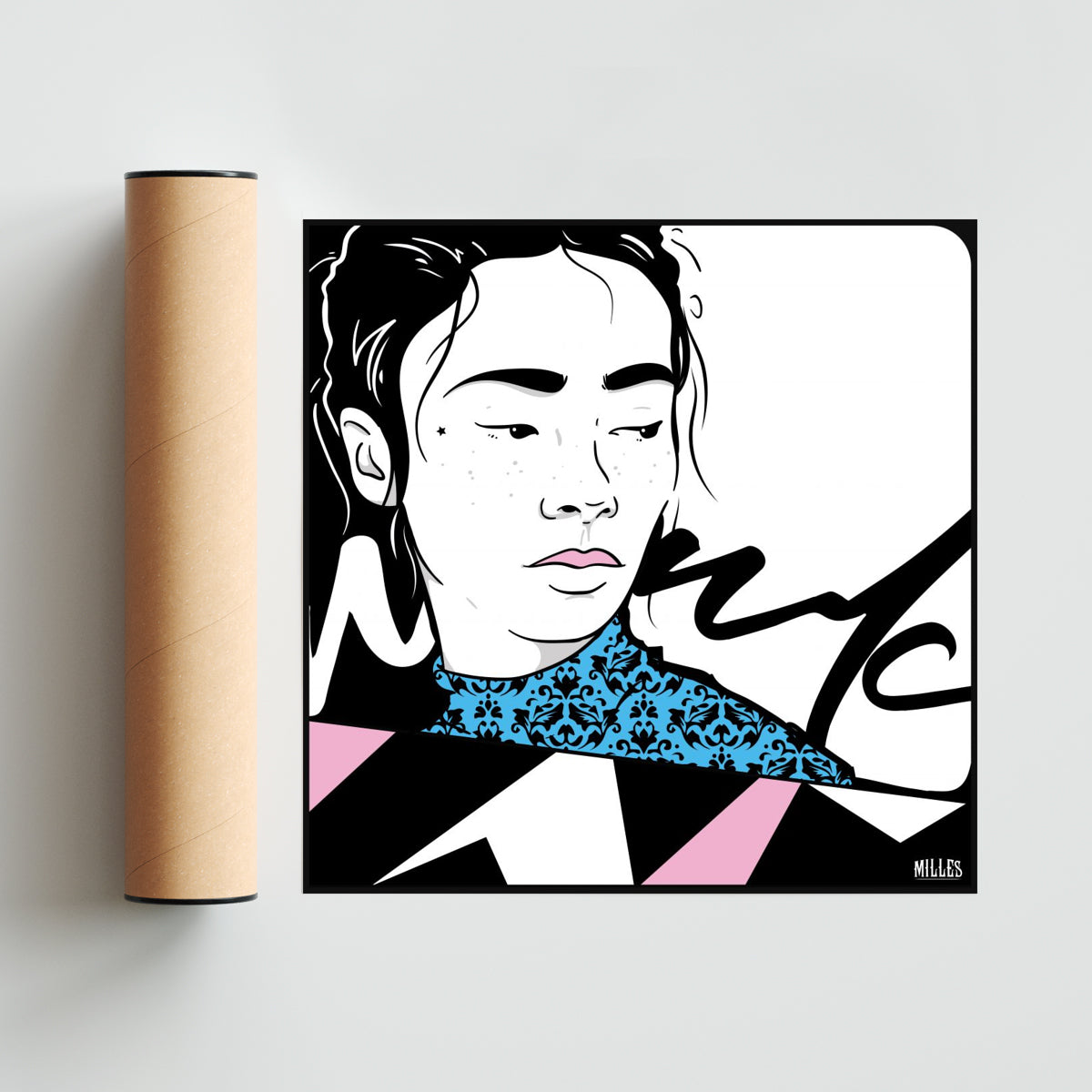 Mirada - Cuadrado solo print