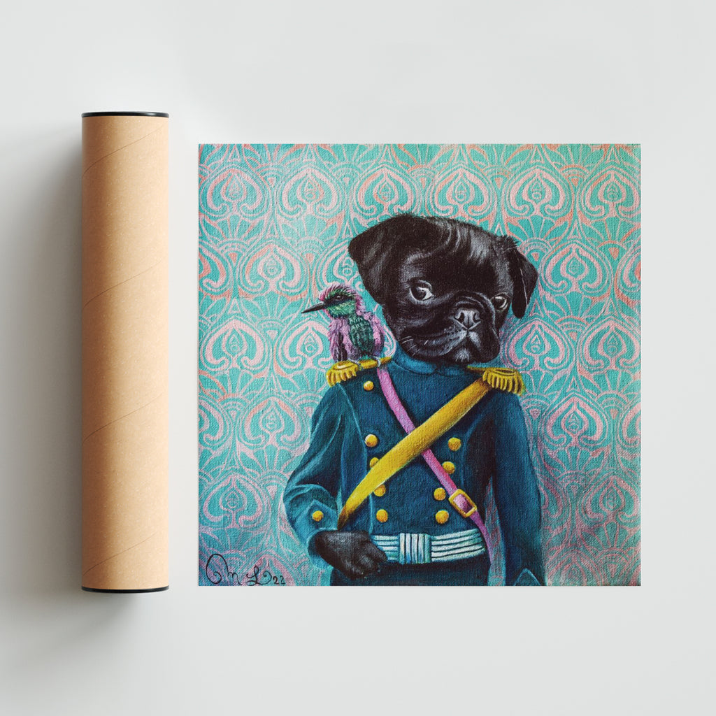 Un pequeño príncipe - Cuadrado solo print