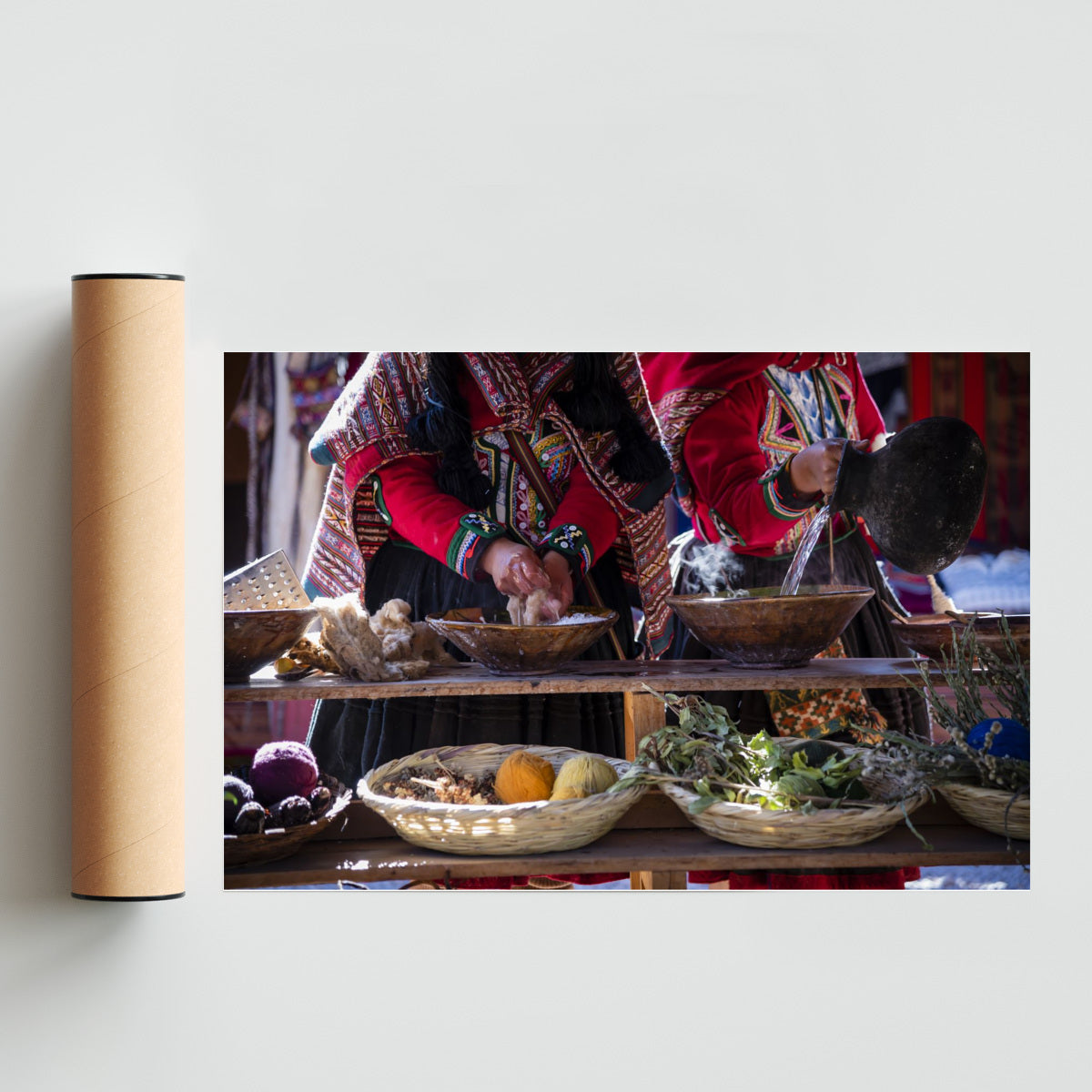 Artesanas de Chinchero - FotoH solo print