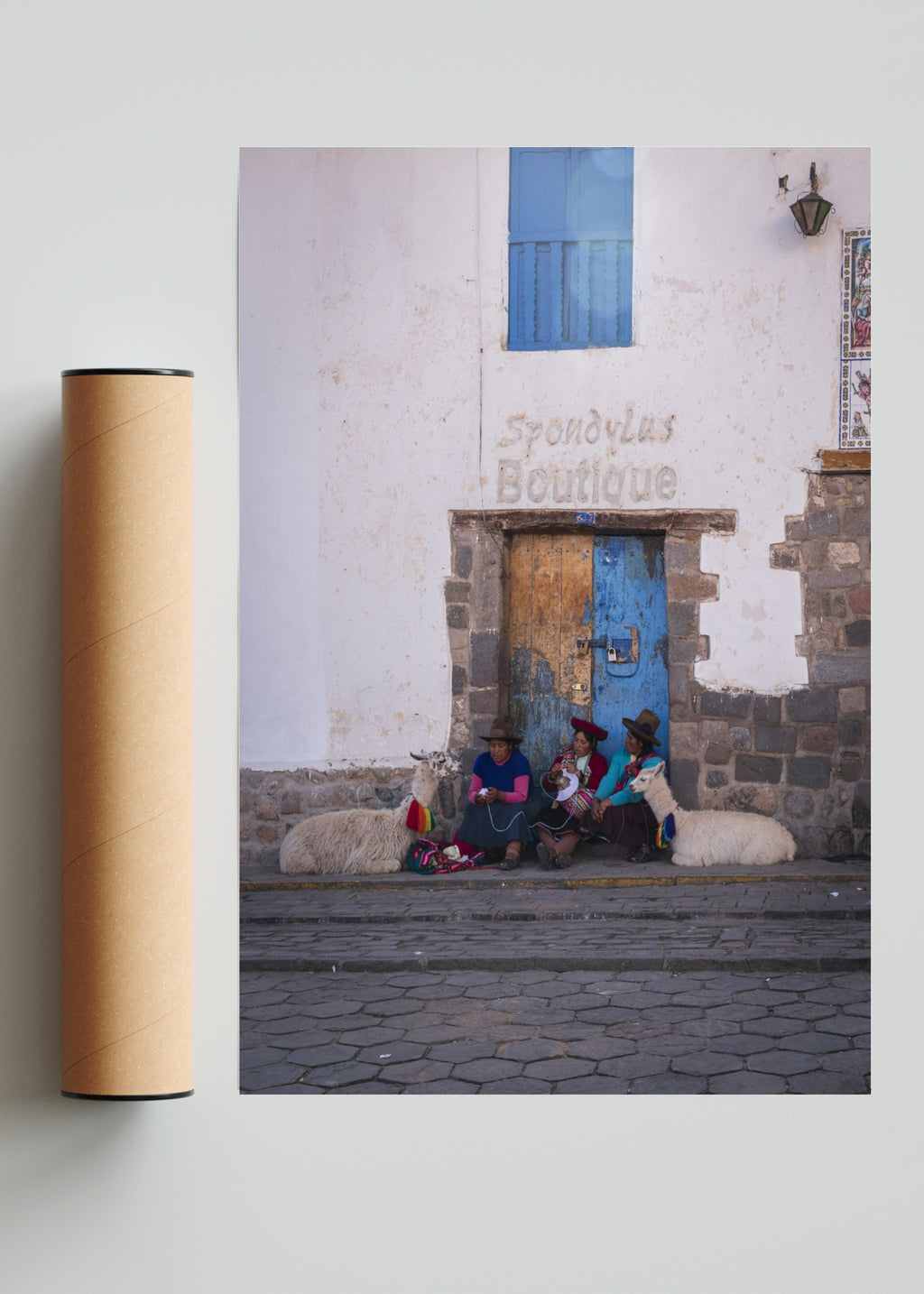 Las Cholitas V - FotoV Solo print