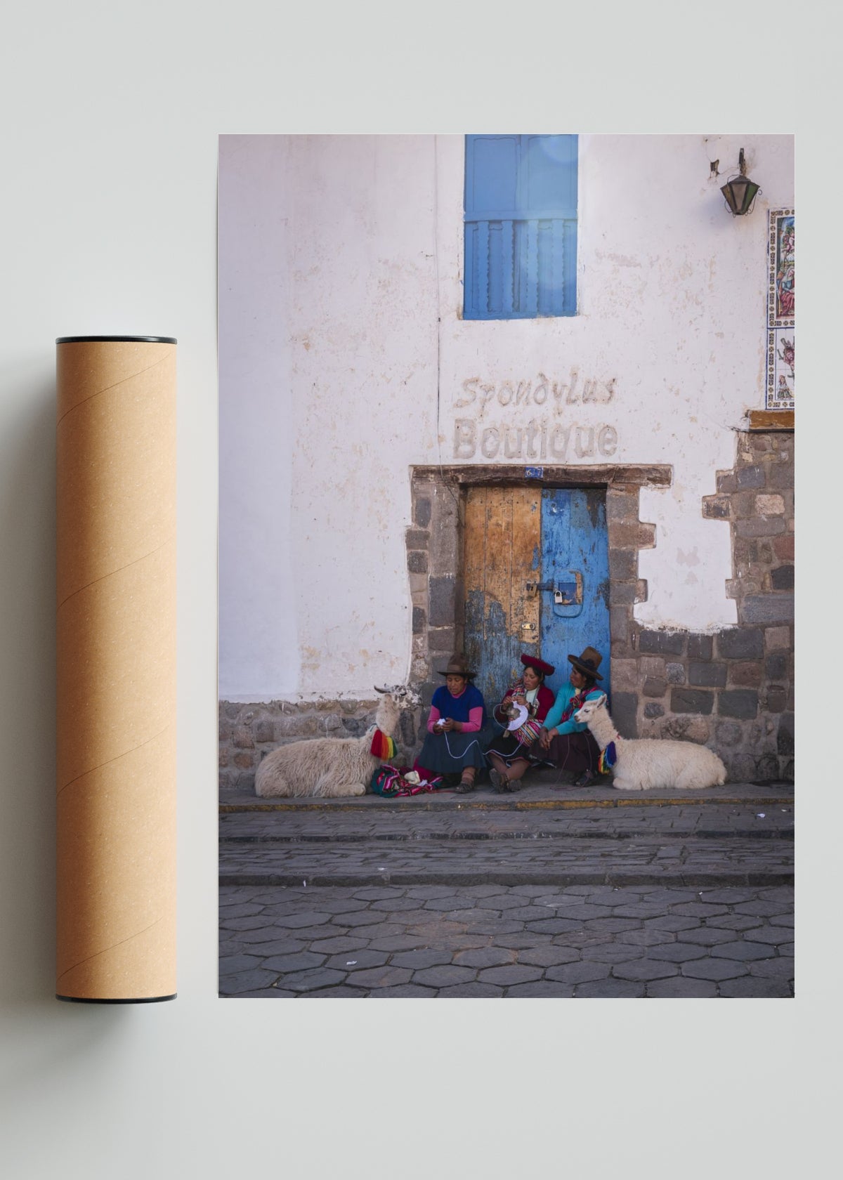 Las Cholitas V - FotoV Solo print