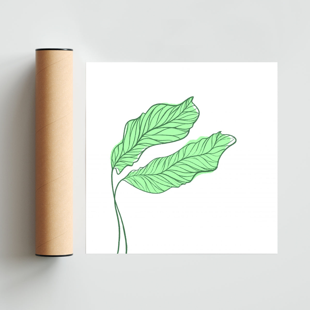 Botanix - Cuadrado solo print