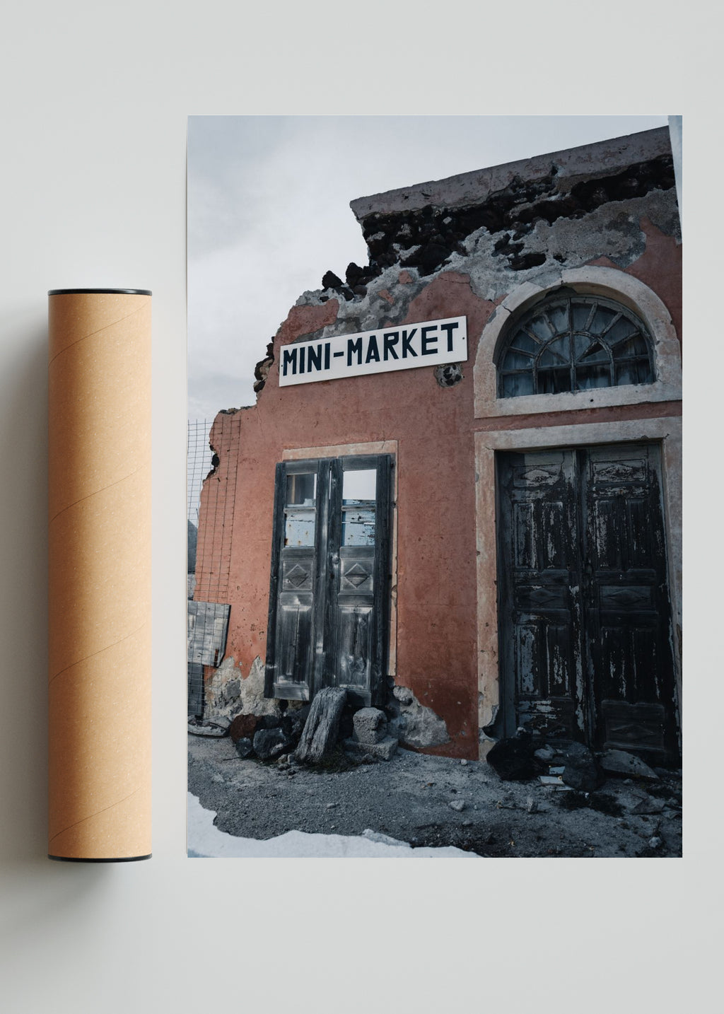 Mini-Market Santorini - FotoV Solo print