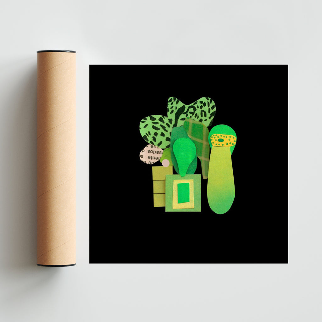 Jardin #001 - Cuadrado solo print