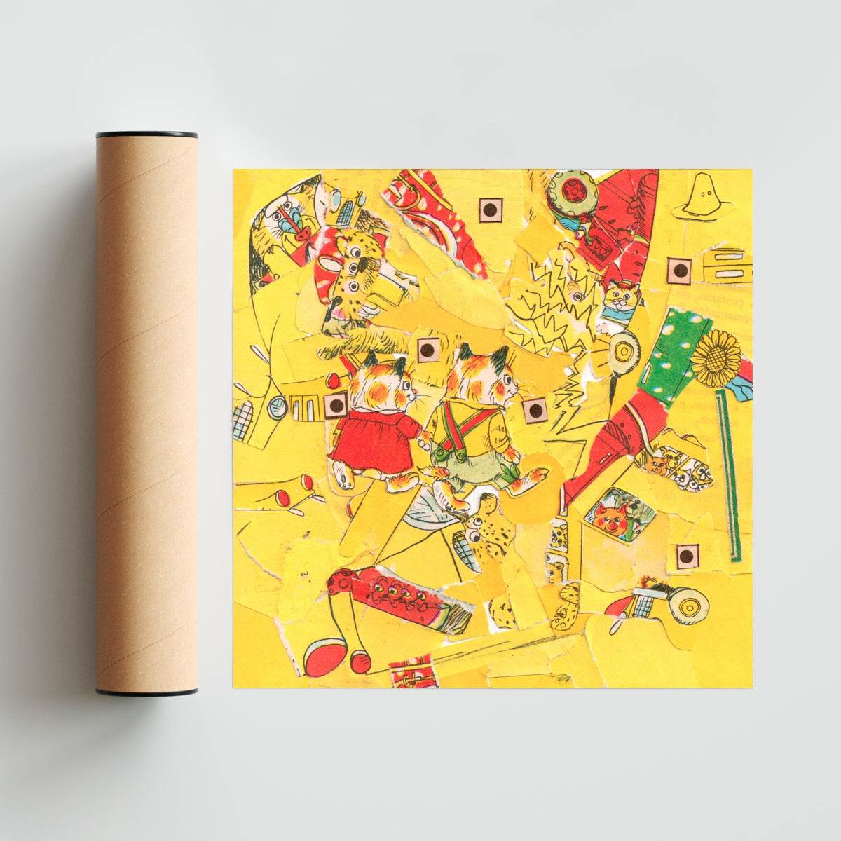 Puerta Verde - Cuadrado solo print