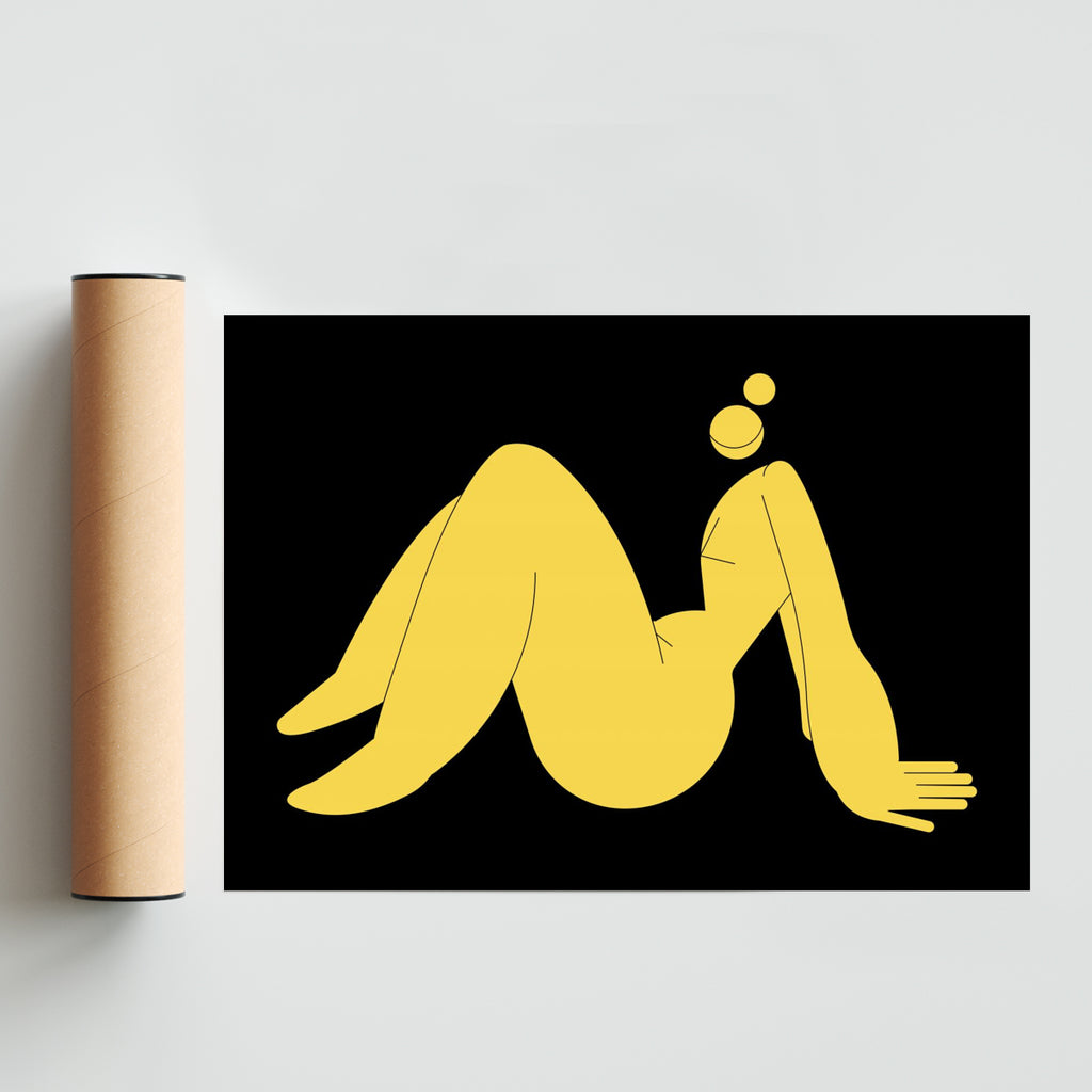 Yellow 01. - Paisaje Solo print