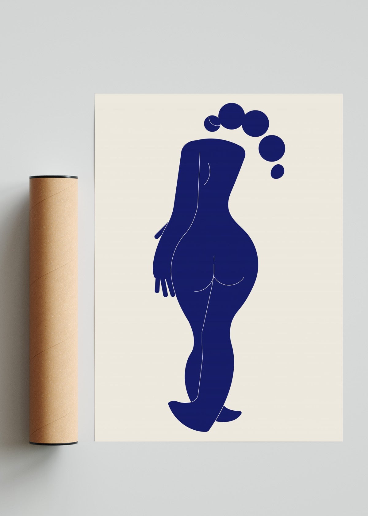 Bloo 03. - Retrato solo print