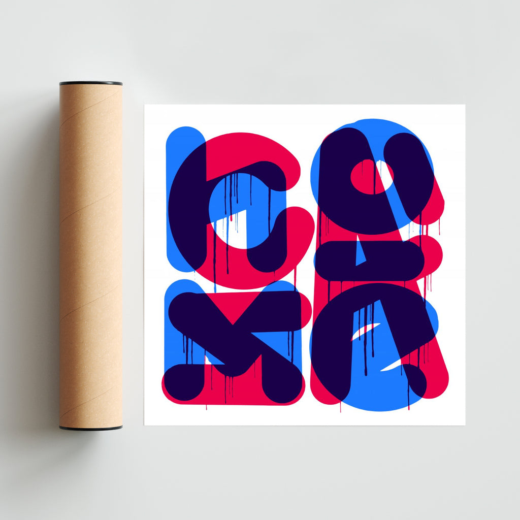 HOME CASA - Cuadrado solo print