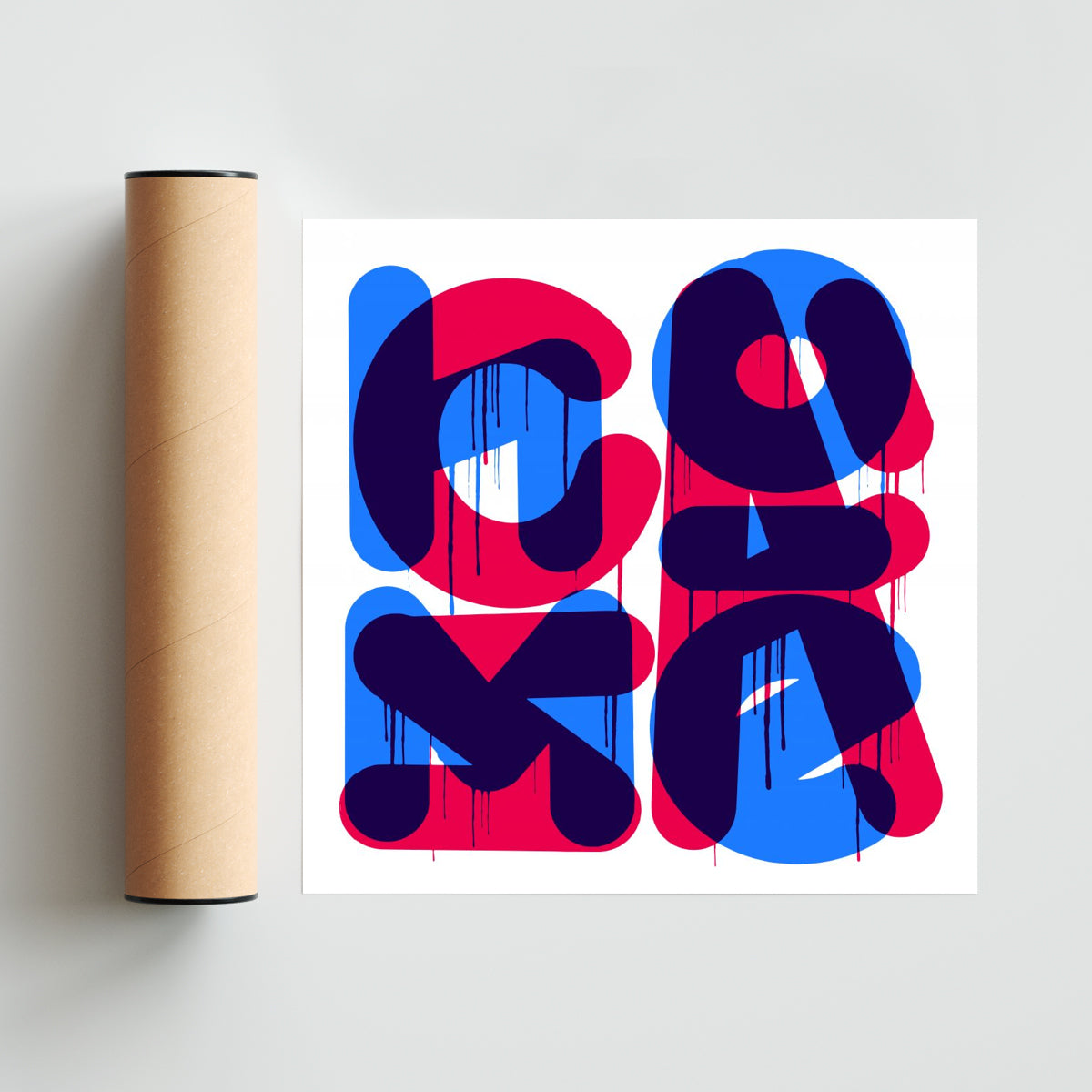 HOME CASA - Cuadrado solo print