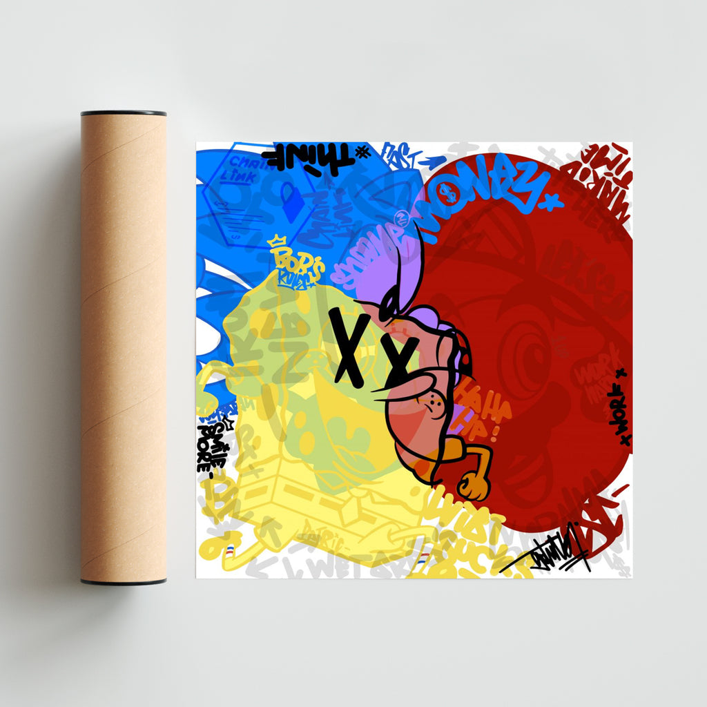 Trio 01 - Cuadrado solo print