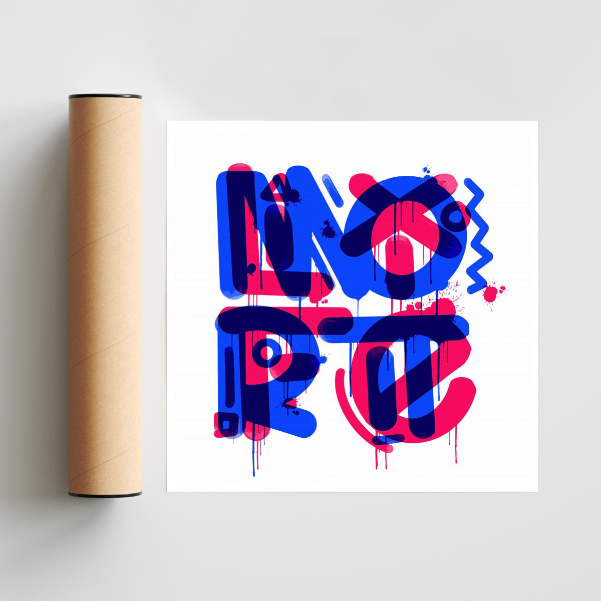 MORT LIFE - Cuadrado solo print